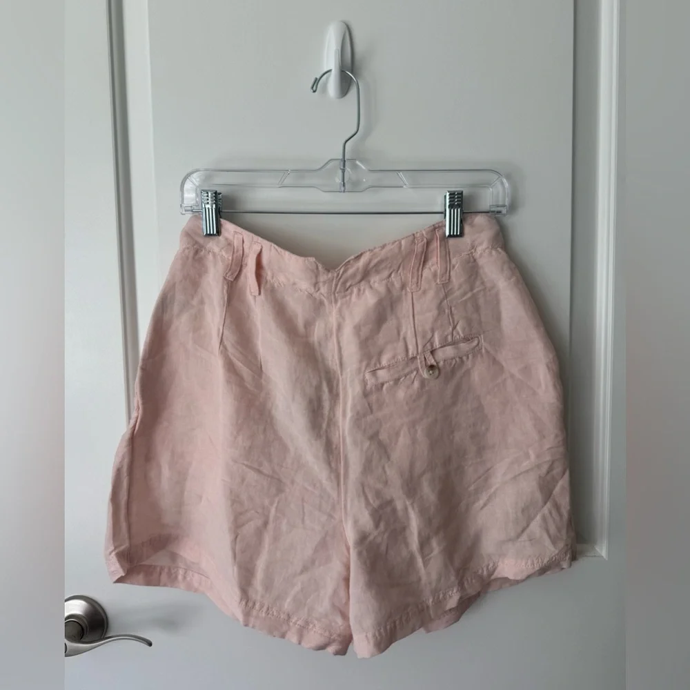 NWT Free People Calla Linen Trouser Shorts